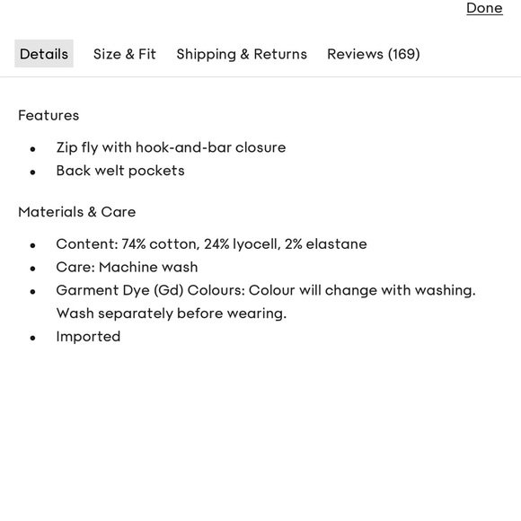 ARITZA - Wilfred - The Melina Pant - High-waisted Vegan Leather pants - Size 6 - Picture 9 of 15